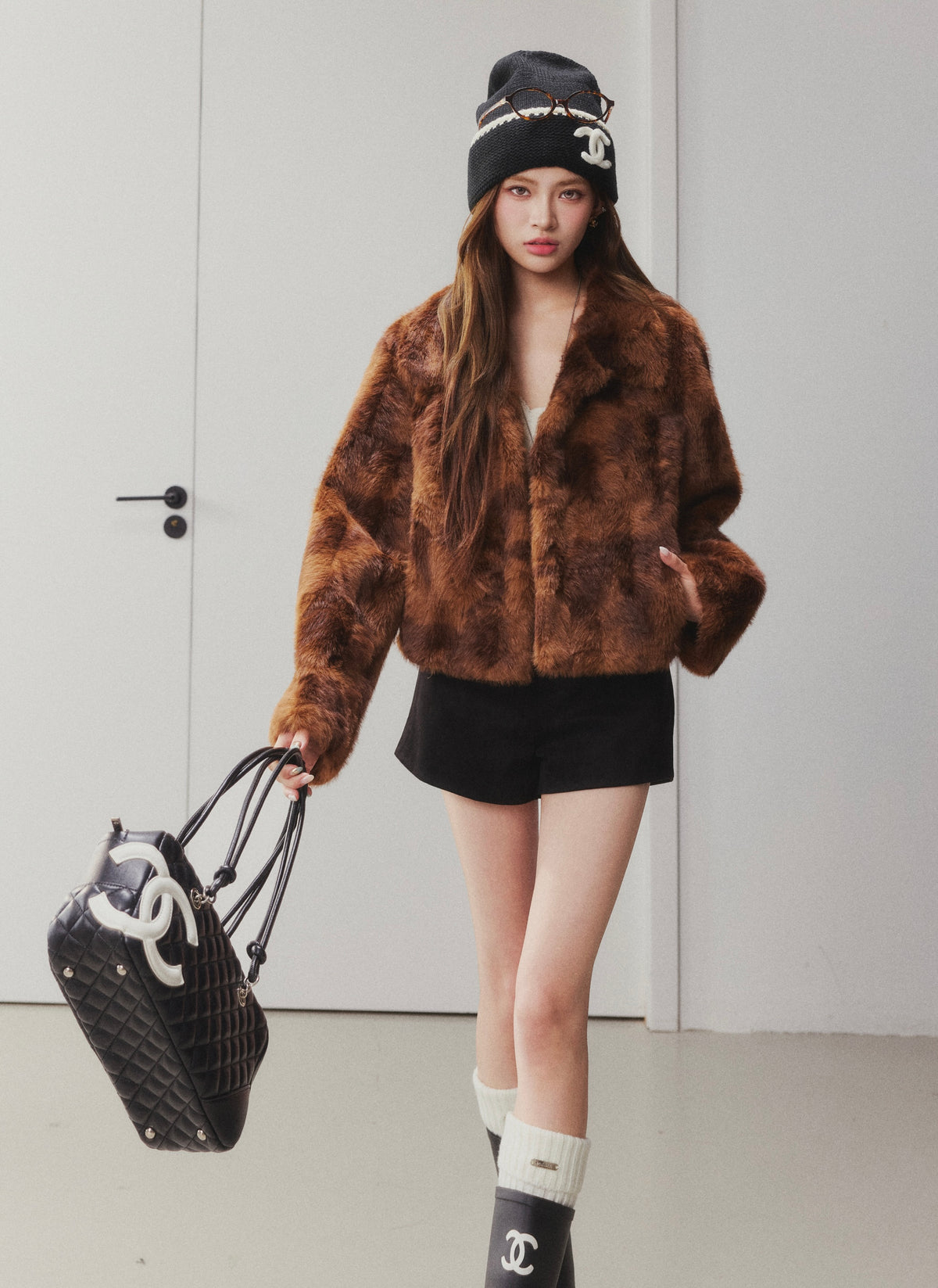 OTEBANBASS Ote260919 Aesthetic Eco-Fur Shearling Coat