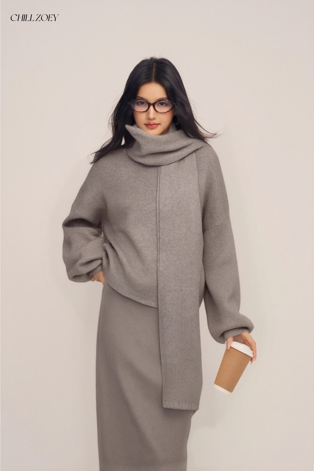 Chill Zoey Cloud Knit Winter Set Price difference