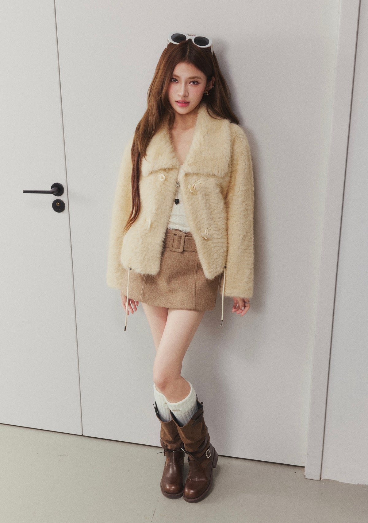 OTEBANBASS Ote260915 Eco-Fur Shearling Coat