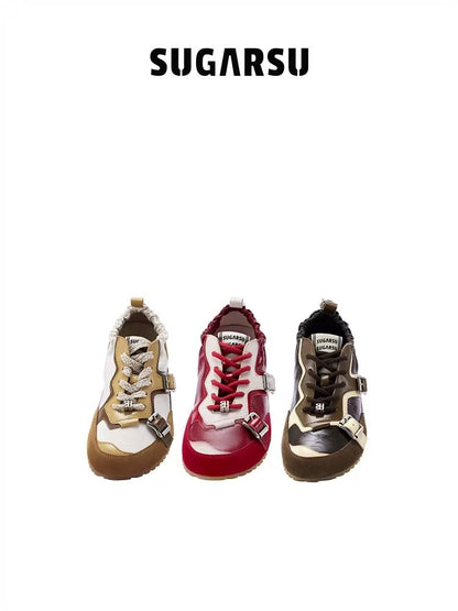 SugarSu Retro ballet style casual shoes (3color)