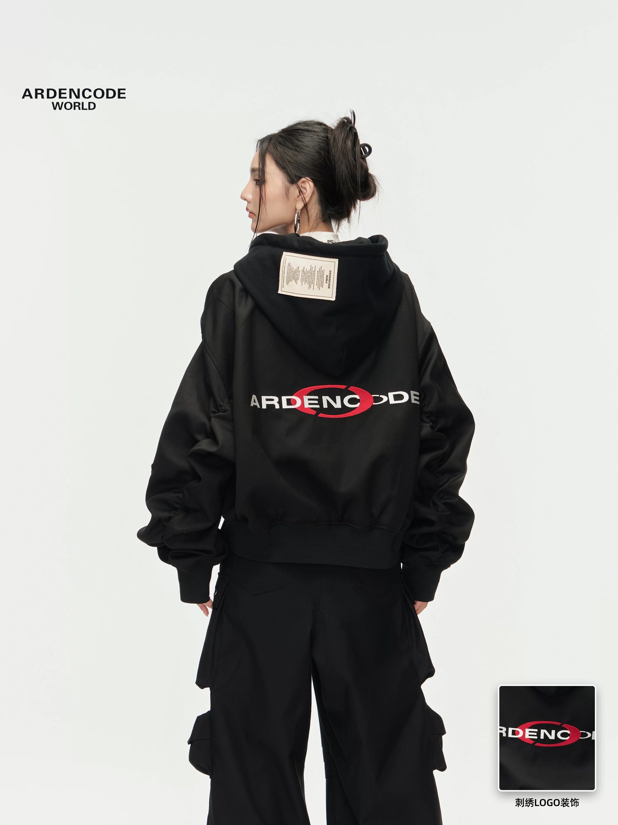 Arden Code MA1 Oversize Hoodie Jacket