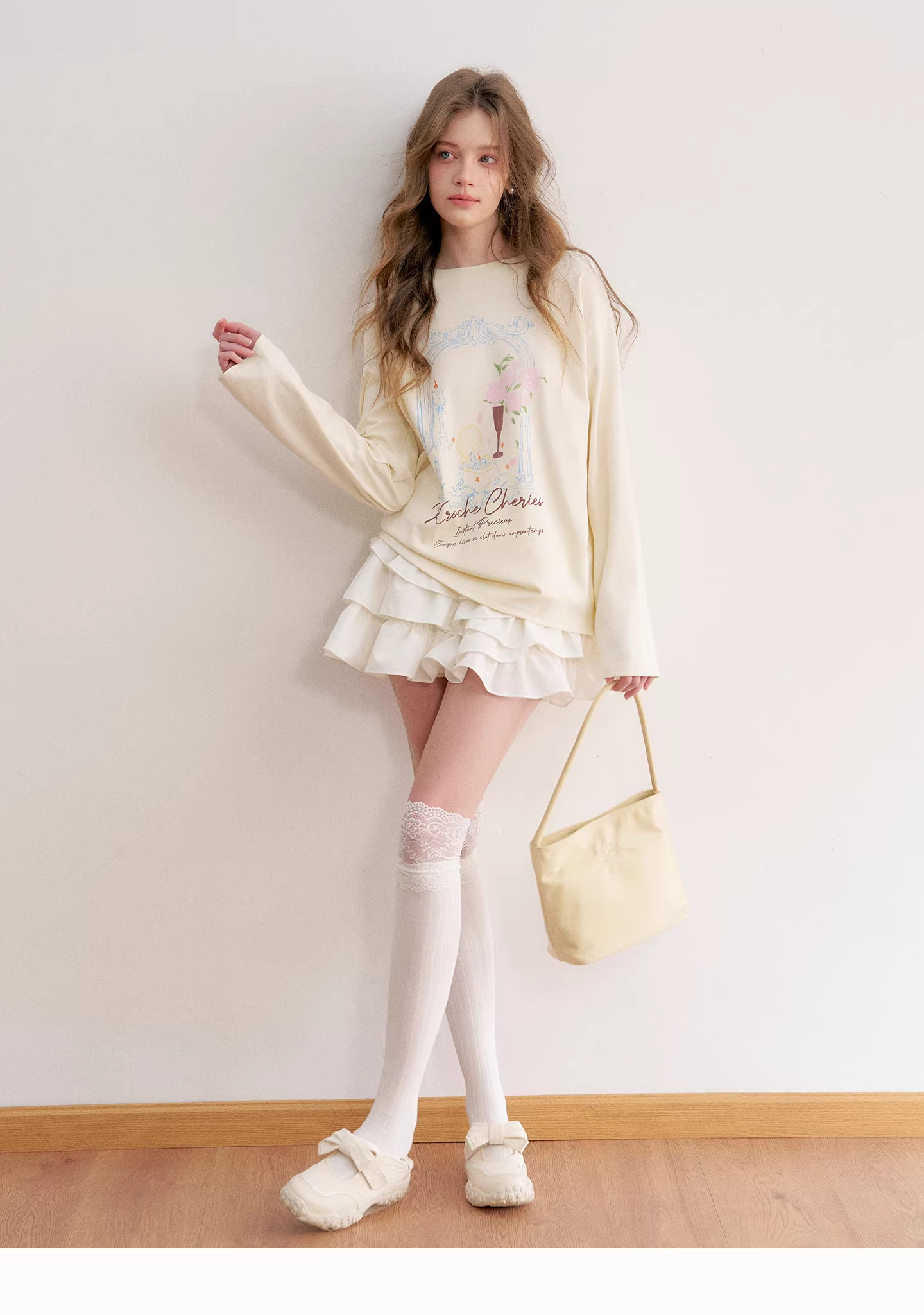 Kroche KDC4053 Irregular fluffy skirt