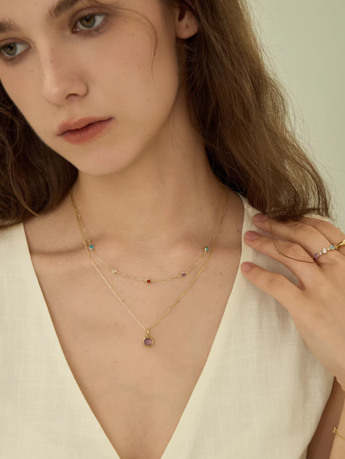 ARSIS Colorful Star Necklace