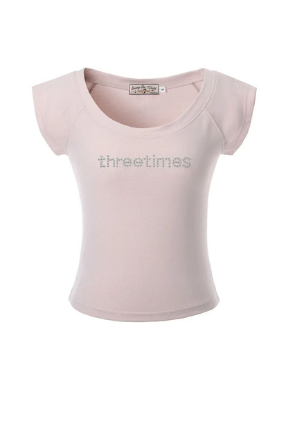 Threetimes Bijou logo tee (3color)