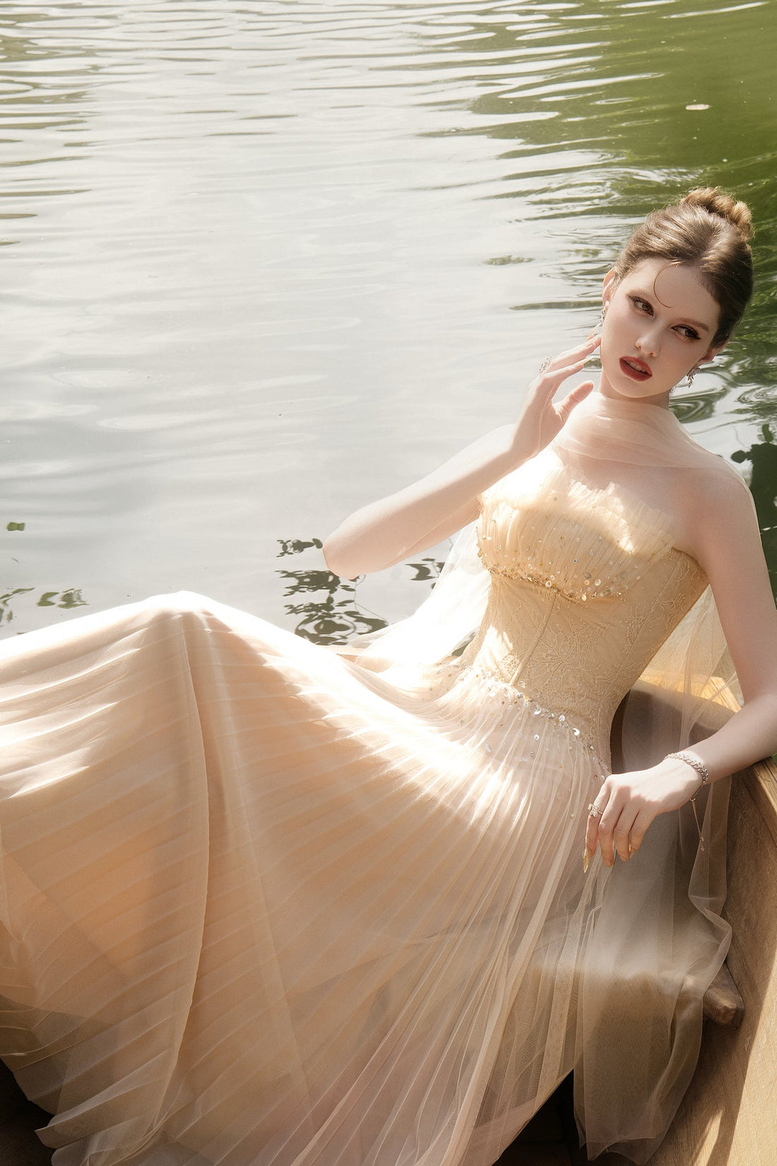 Calista SERENYA Corset Maxi Dress