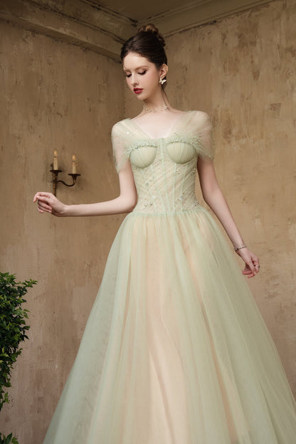 Calista MIRELLE Off-shoulder Maxi Dress