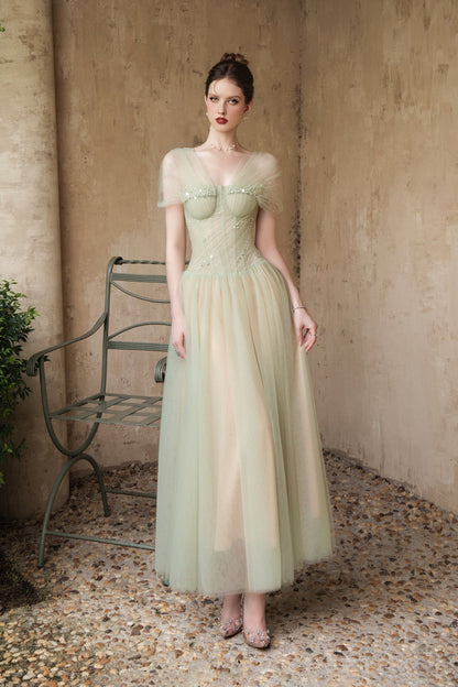 Calista MIRELLE Off-shoulder Maxi Dress