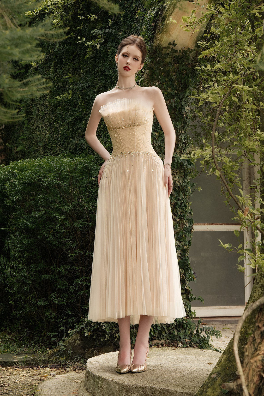 Calista SERENYA Corset Maxi Dress