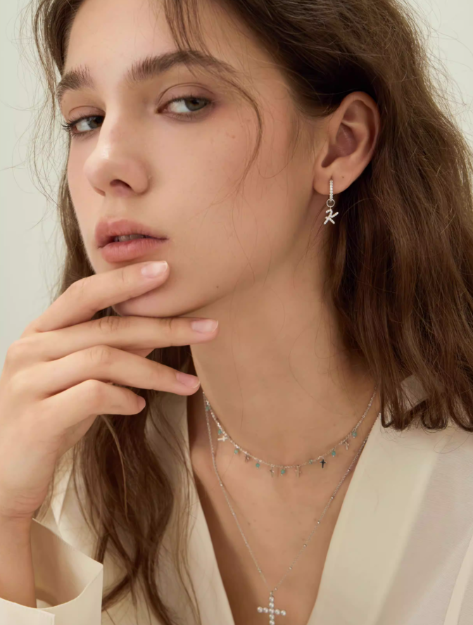 ARSIS Letter earrings