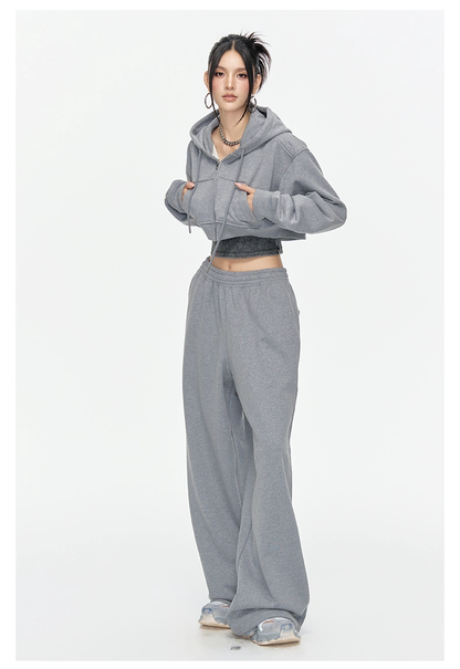 Arden Code AD02-373 Grey Sparkle Hoodie &amp; Jogger Set(SEPERATE)