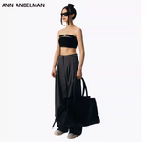 ANN ANDELMAN Loose Suit Pants(2color)