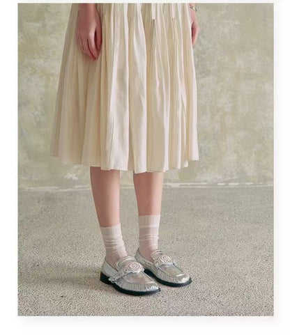 SugarSu Rose flat loafers (2color)