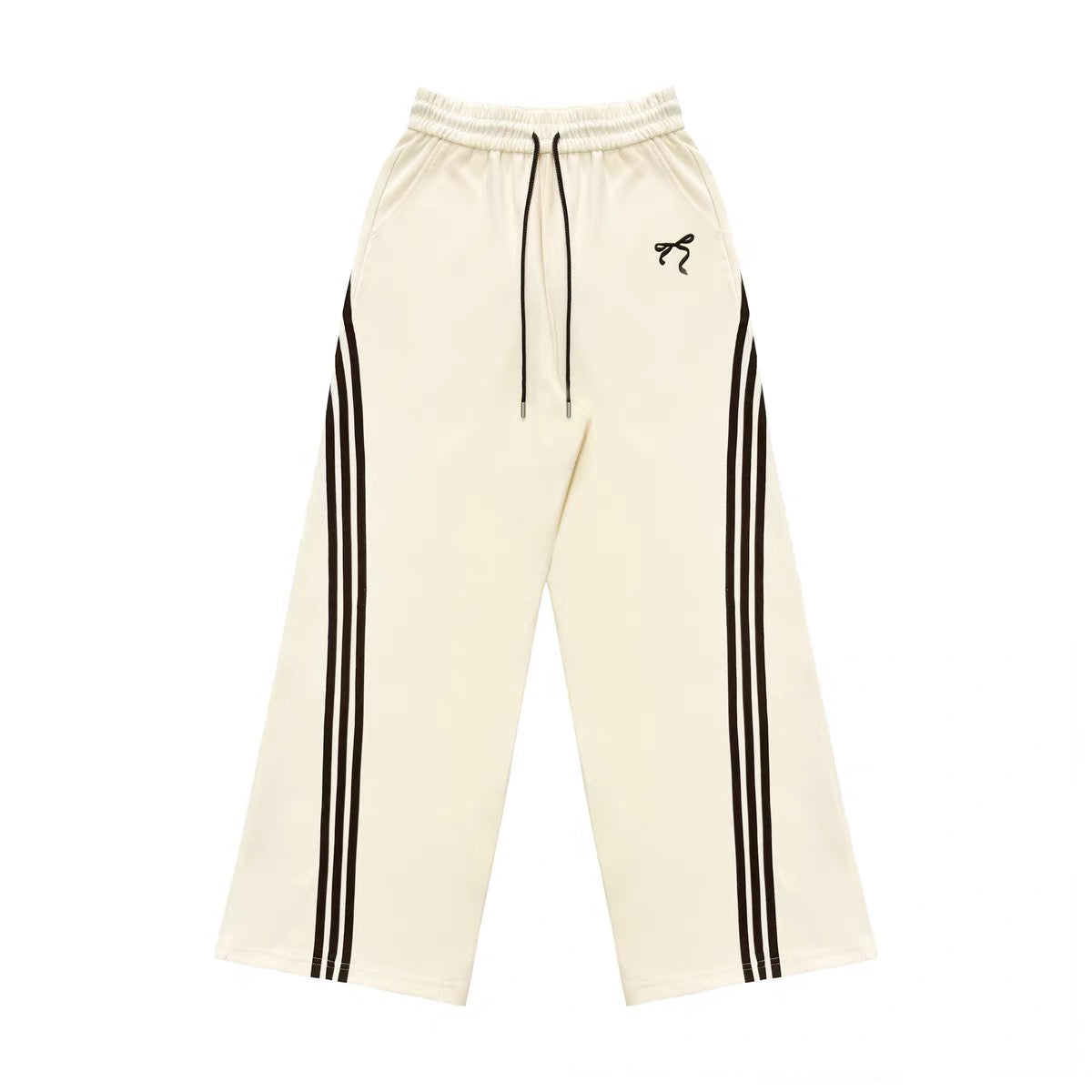 AsGony Brown Stripe Set (shorts or hoodie pants)