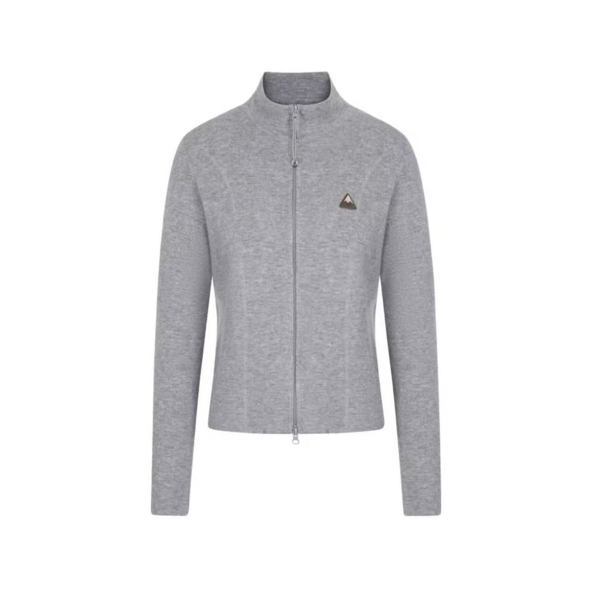 EDGII ED50AW12010 Double zipper knitted cardigan
