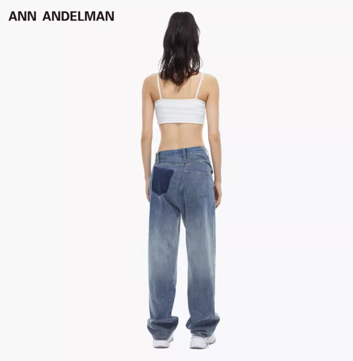 ANN ANDELMAN Diamante Jeans (2color)