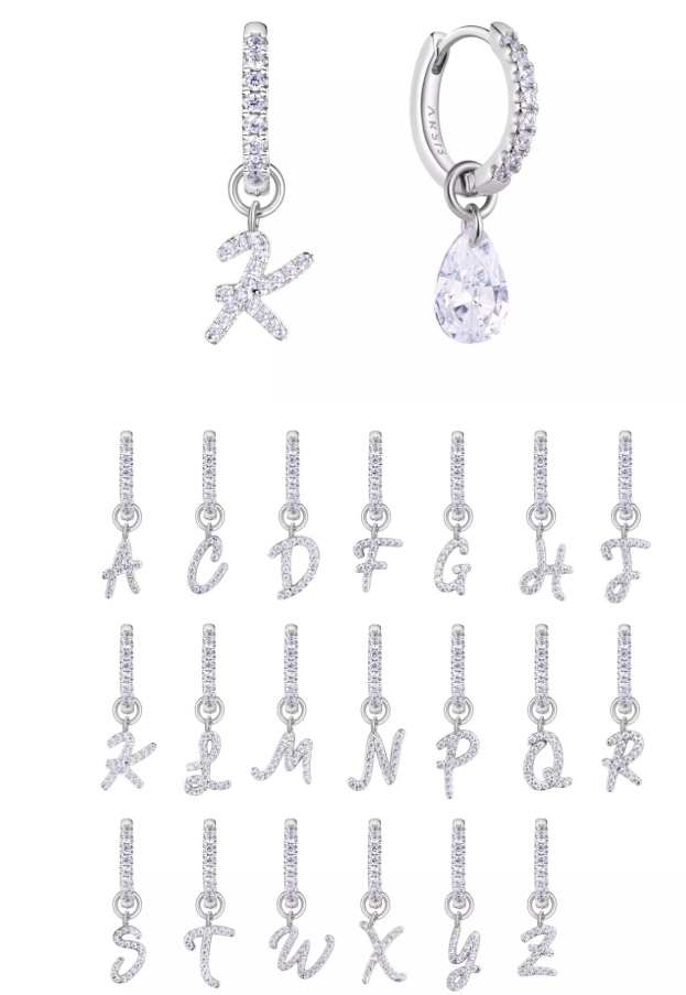 ARSIS Letter earrings
