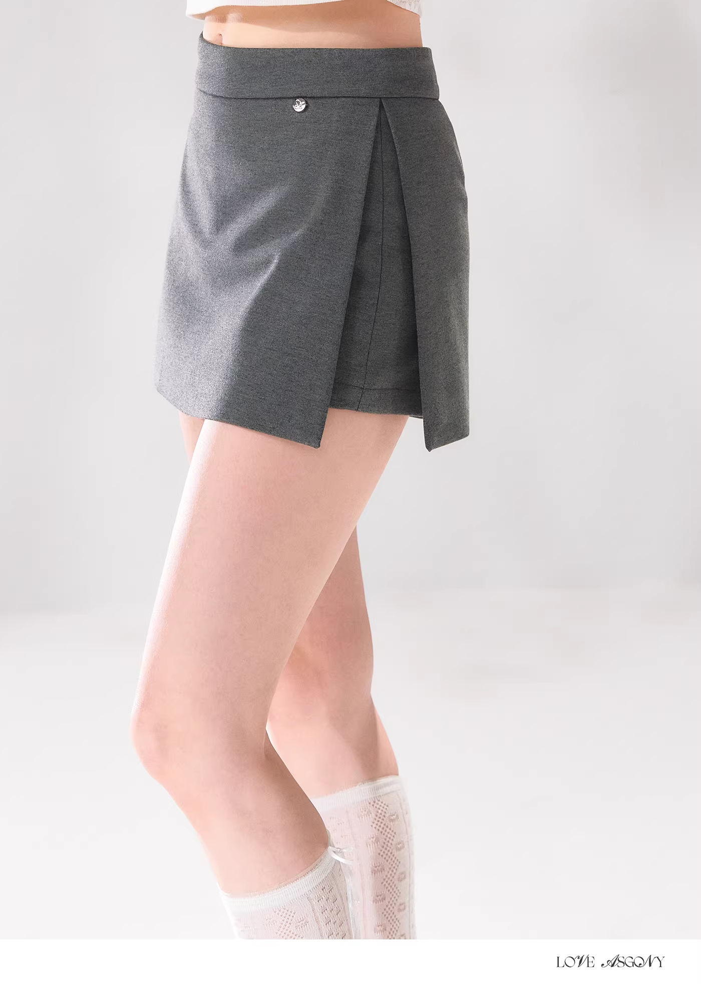 AsGony ASG26088 Tailored suit skirt