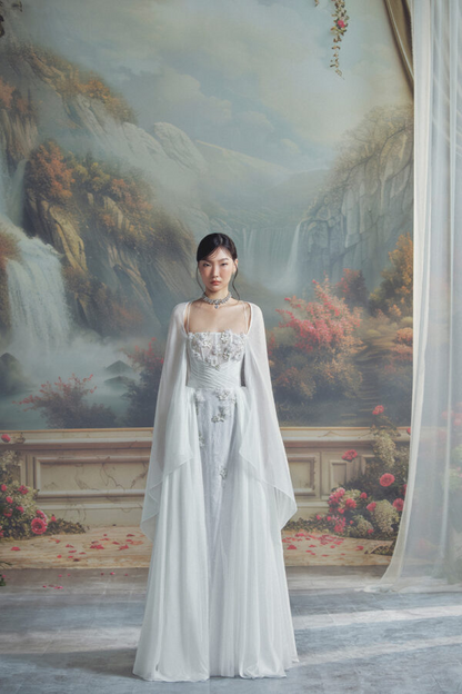 LINH PHUNG LE BLANC DRESS