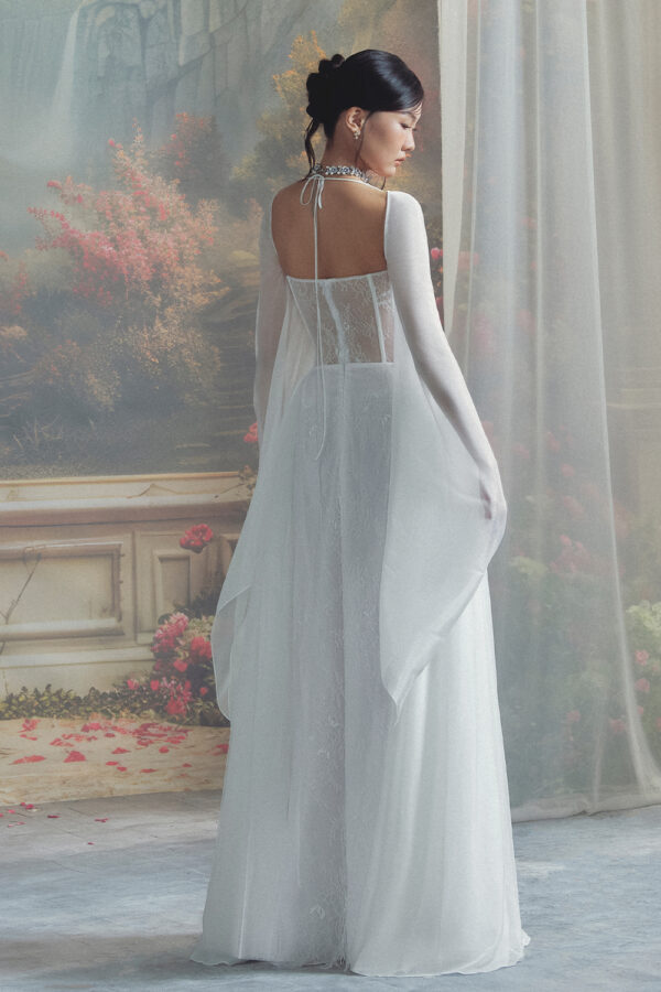 LINH PHUNG LE BLANC DRESS