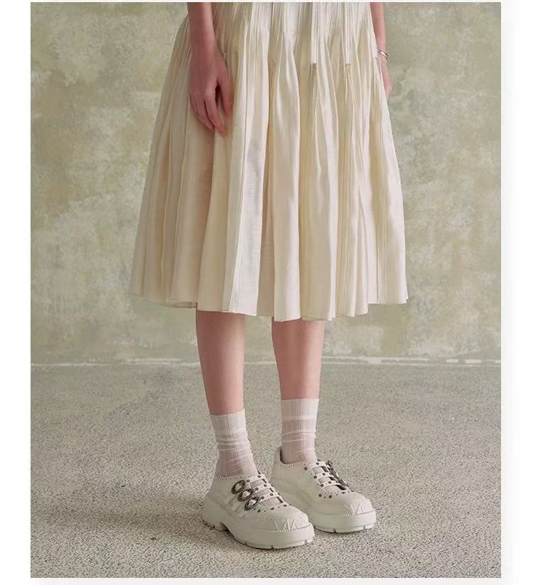 SugarSu Chunky Mary Jane shoes (2color)