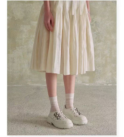 SugarSu Chunky Mary Jane shoes (2color)
