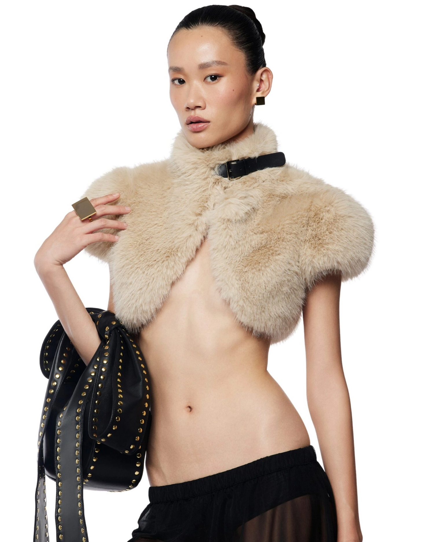 FANCì CLUB Kate Fur Cropped Jacket