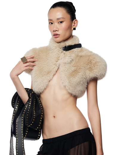 FANCì CLUB Kate Fur Cropped Jacket