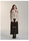 VIA PITTI V24DC179 Fur Coat(2color)