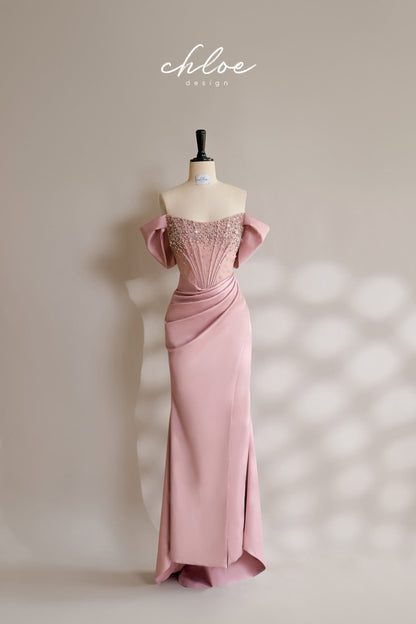 Clava Maison Corset Crystal 24 Custom Made Dress