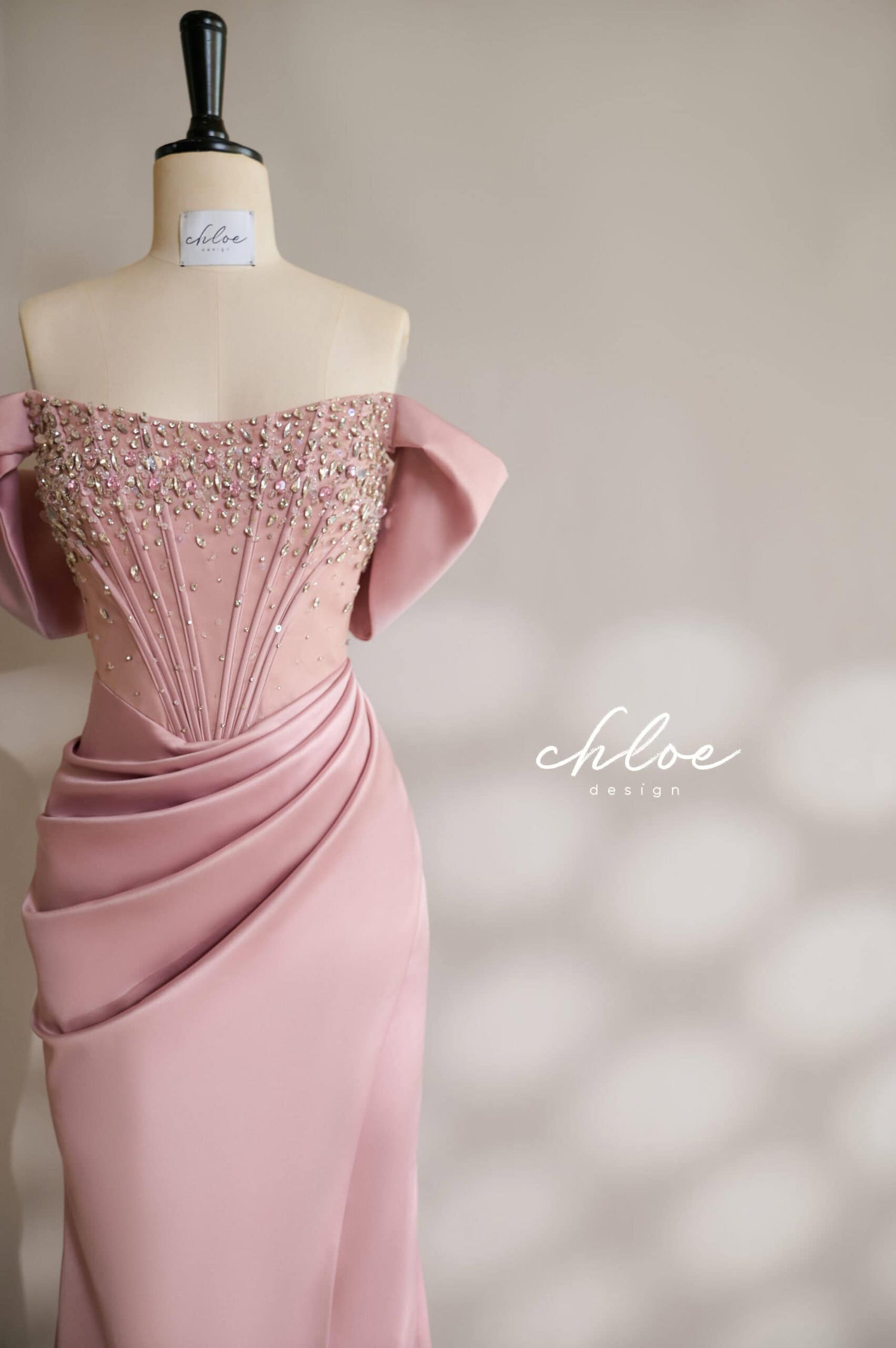 Clava Maison Corset Crystal 24 Custom Made Dress