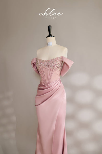 Clava Maison Corset Crystal 24 Custom Made Dress