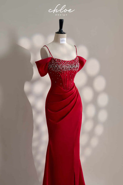 Clava Maison Corset Crystal 24 Custom Made Dress
