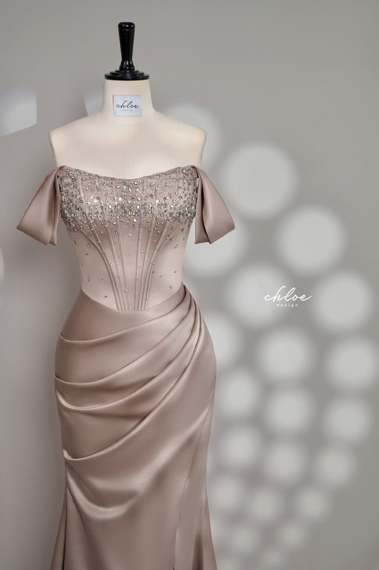 Clava Maison Corset Crystal 24 Custom Made Dress