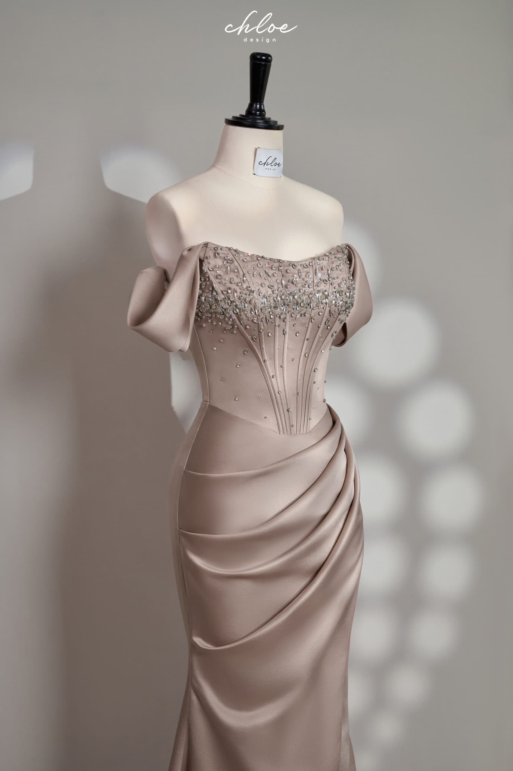 Clava Maison Corset Crystal 24 Custom Made Dress