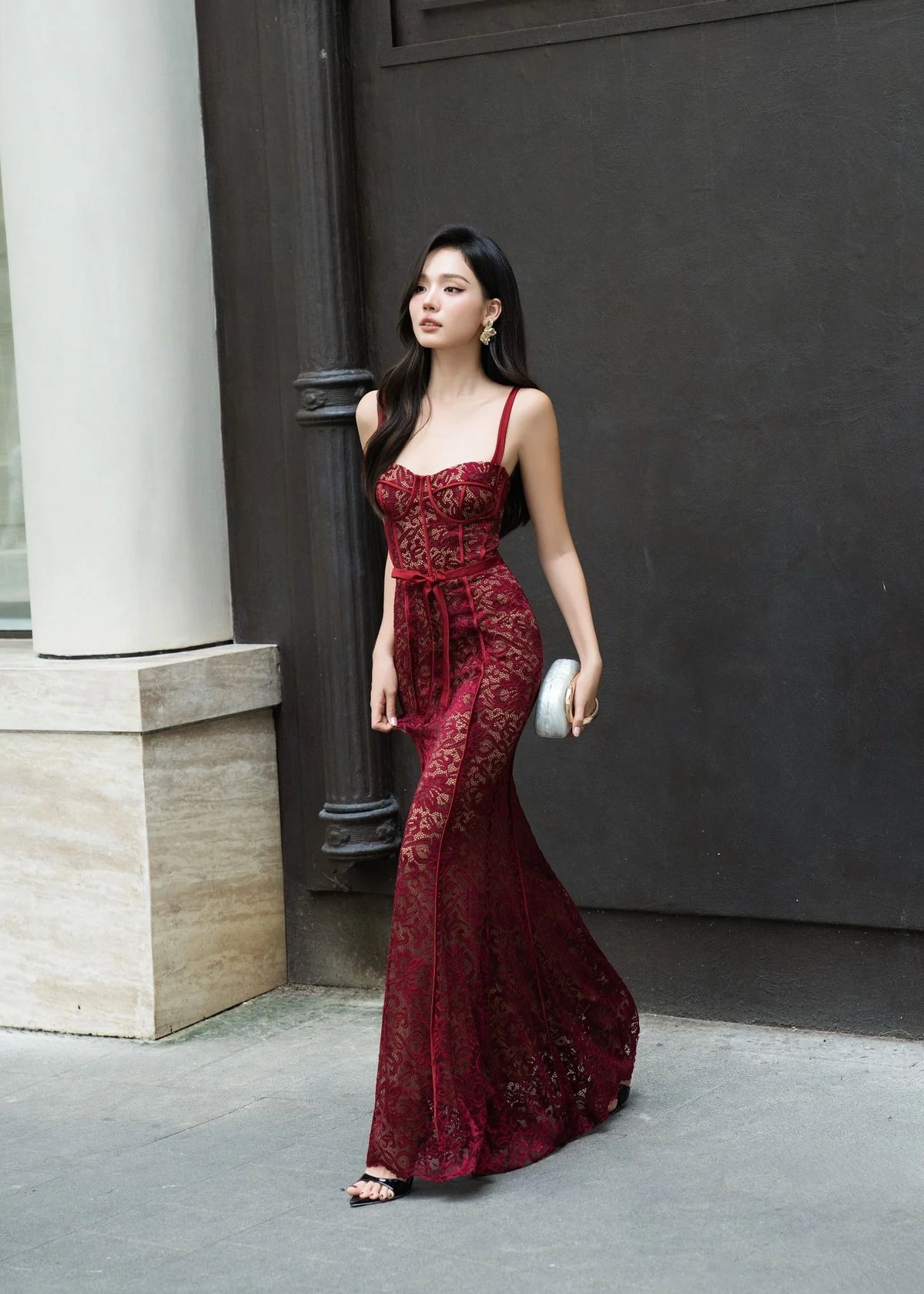 CHARMANINE Angel Lace Dress
