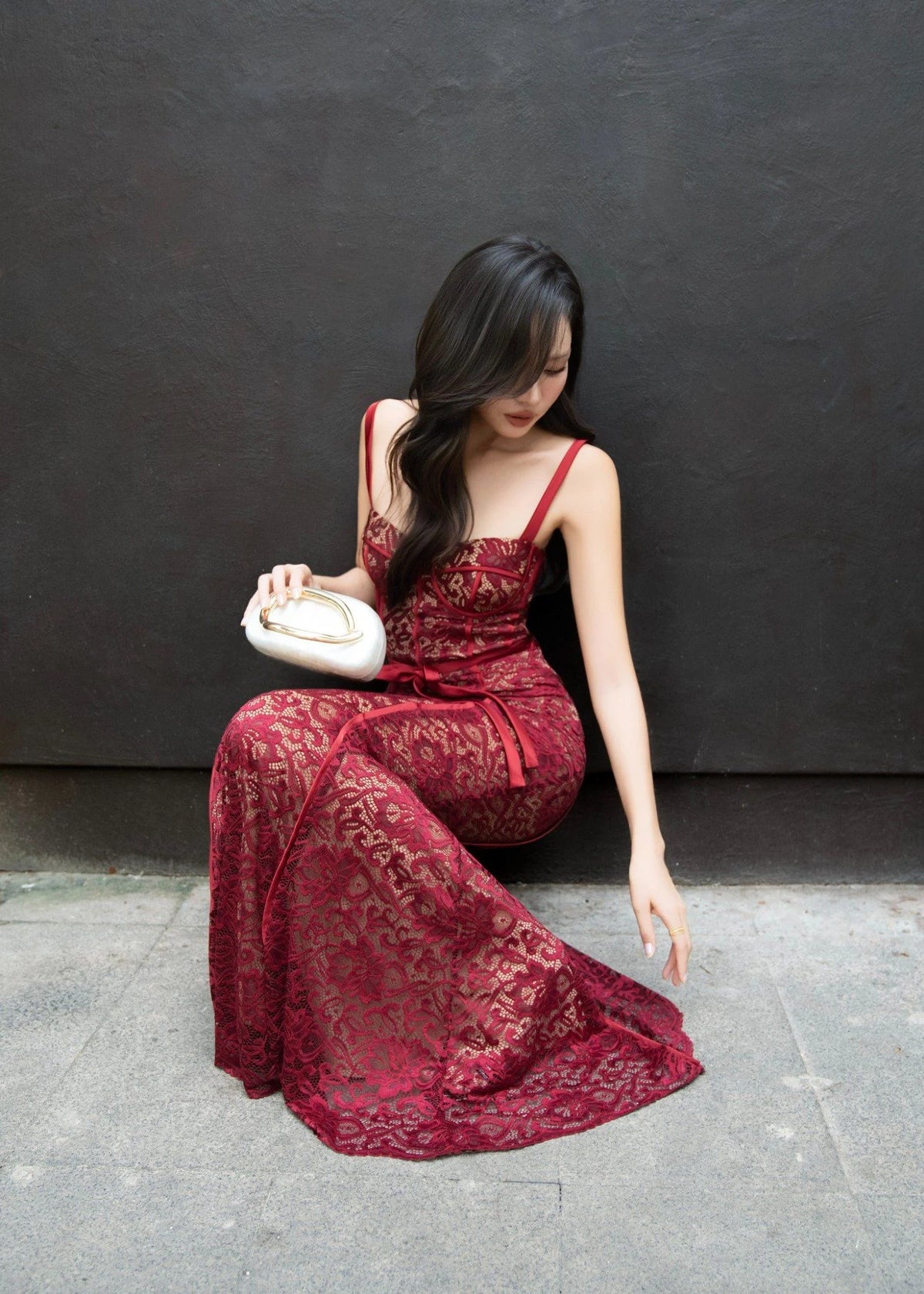 CHARMANINE Angel Lace Dress