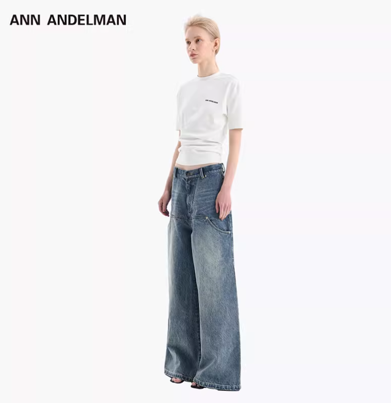 ANN ANDELMAN Waist-cinching Top(2color)