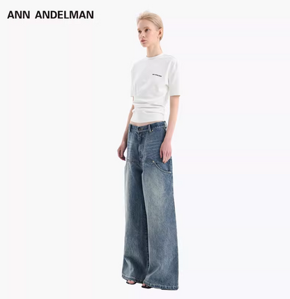 ANN ANDELMAN Waist-cinching Top(2color)