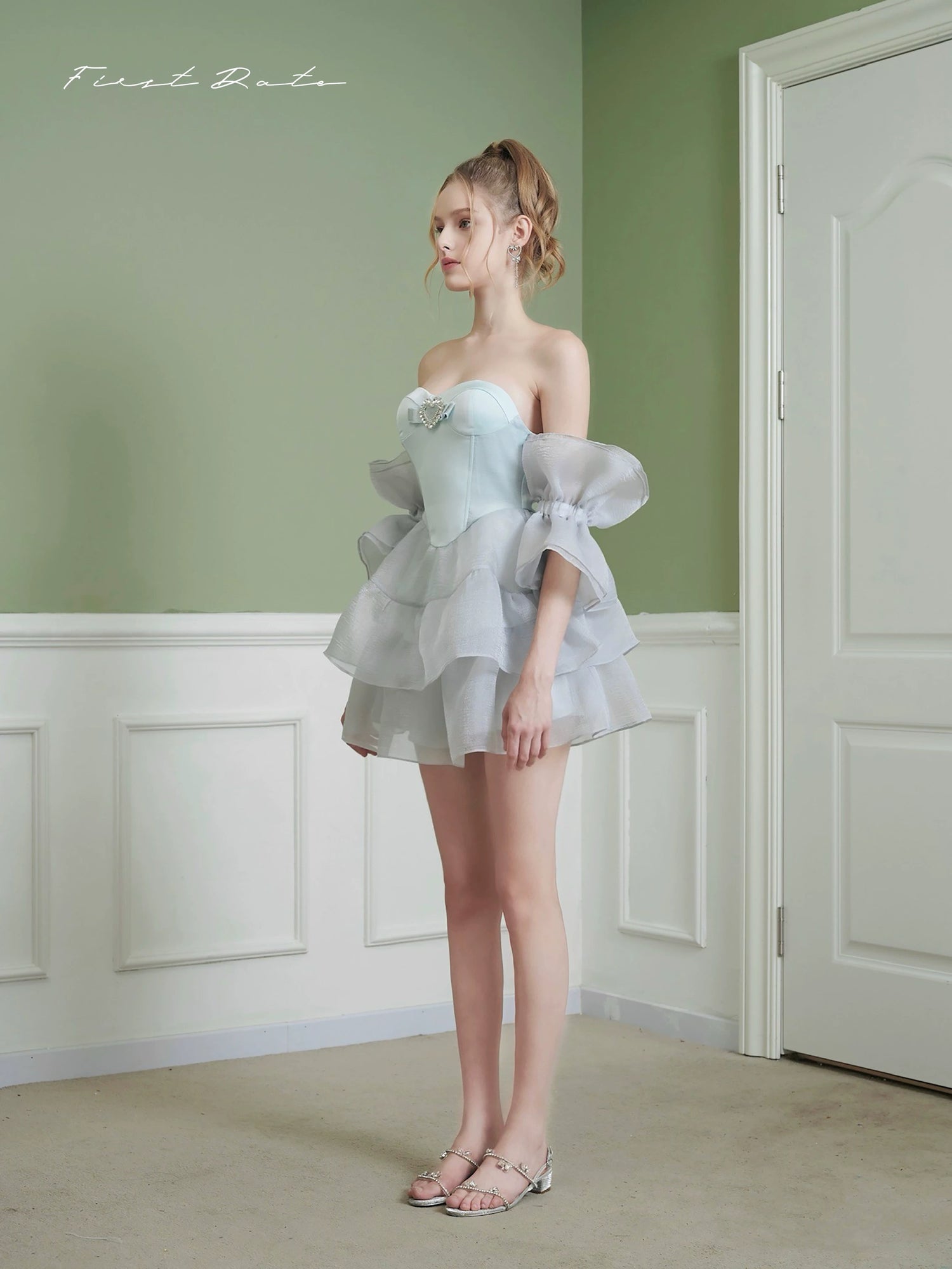 First Date Icy Bubble Dress