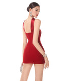 Mael Femme Wrap Mini Dress