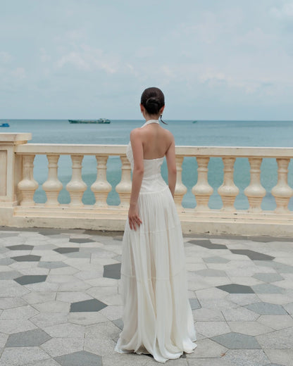 Lovelyn Odette Plissé Gown(2color)
