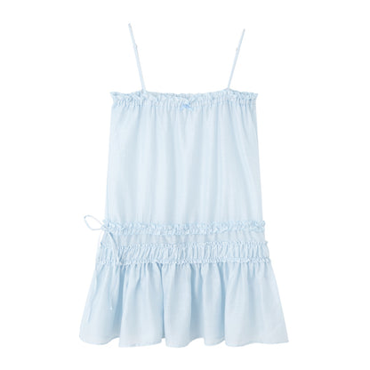 SOMESOWE S2609067&amp;S2609068 Wool high neck T-shirt + Lace patchwork camisole dress