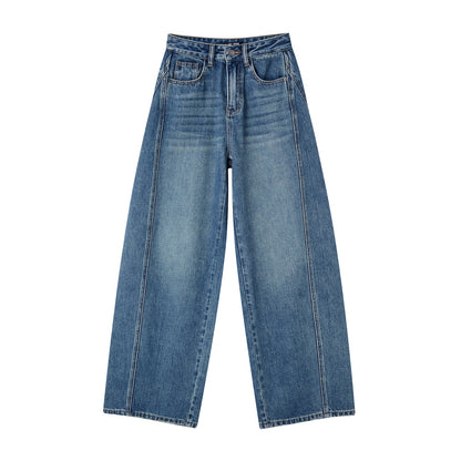 SOMESOWE S2508253 Three dimensional split wide leg jeans