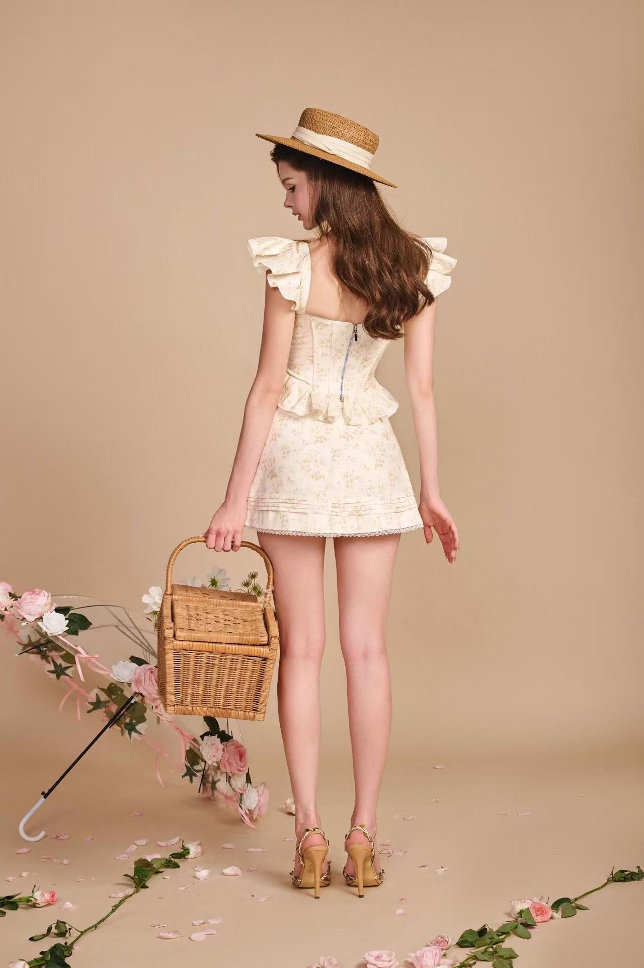 Sissy DAISY DREAM CORSET SET