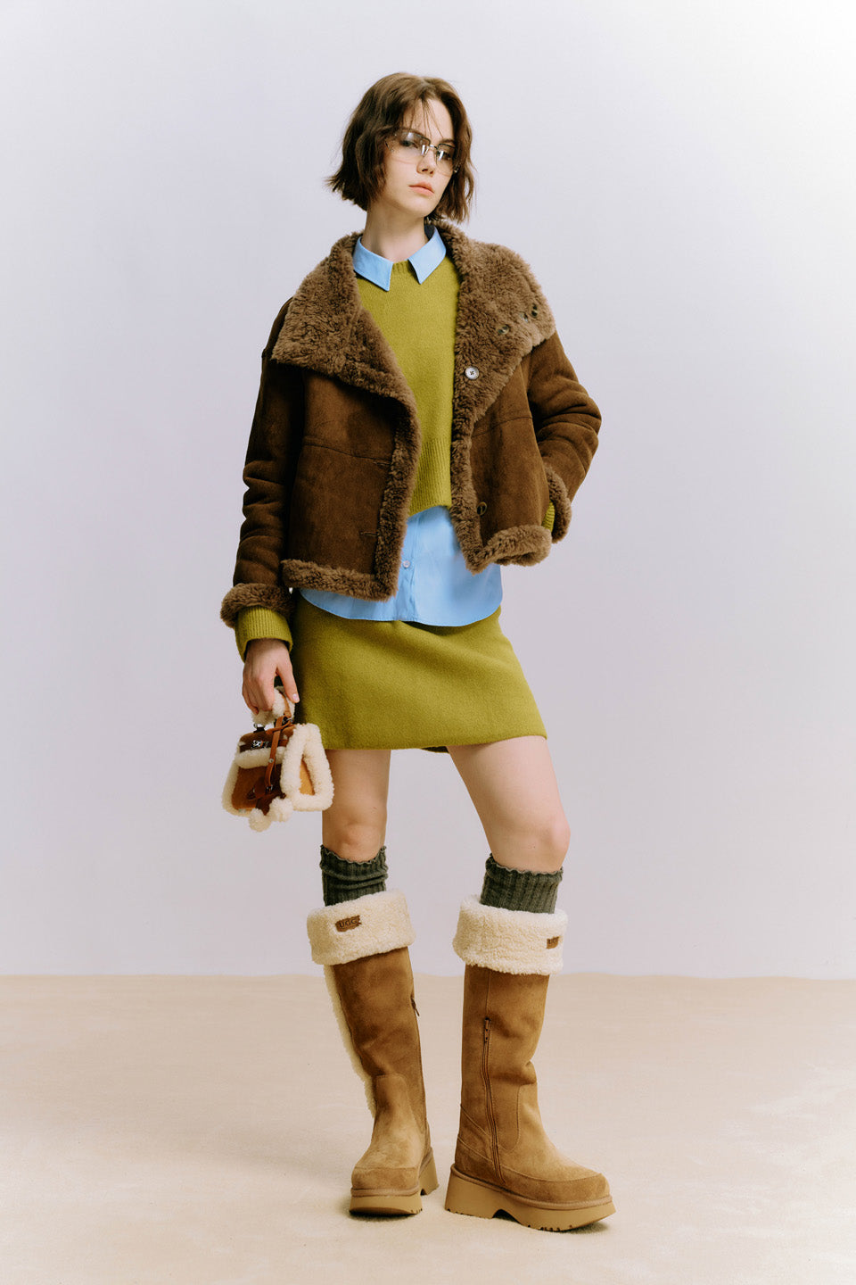 OZLANA UGG OZ0024 HEARLING LONG NEW HEIGHTS