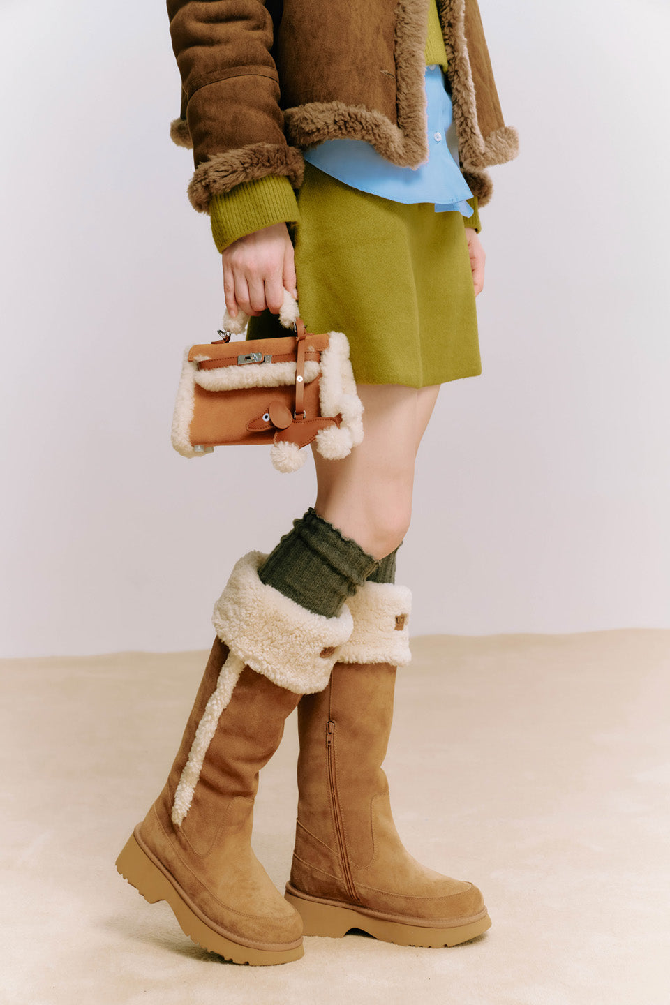 OZLANA UGG OZ0024 HEARLING LONG NEW HEIGHTS