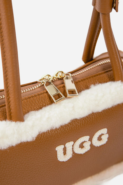 UGG OZ5001 LOGO LEATHER  BAG