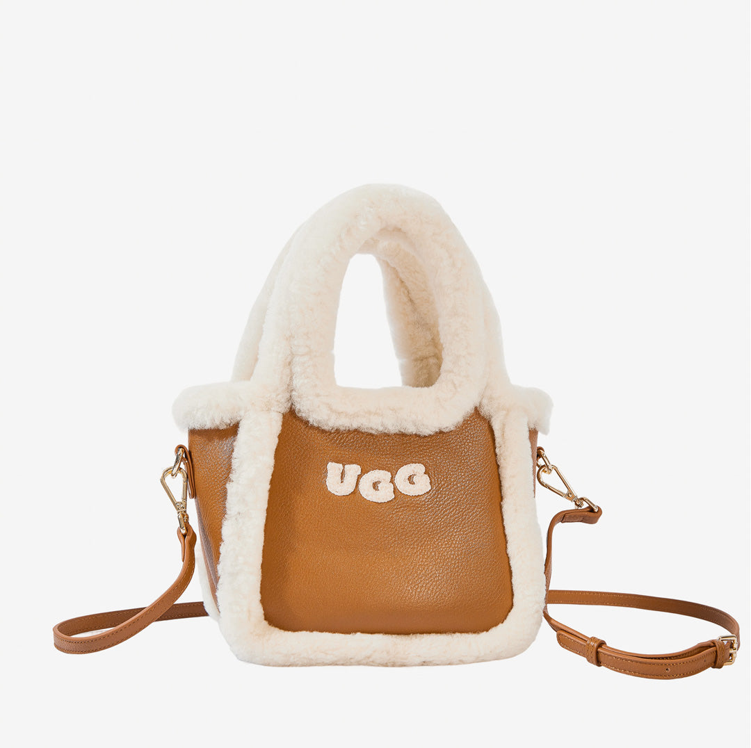 UGG OZ5008 LOGO-LETTERING  MINI TOTE BAG
