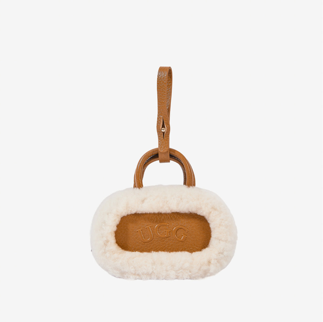 UGG OZ5010 LOGO LEATHER  POUCH