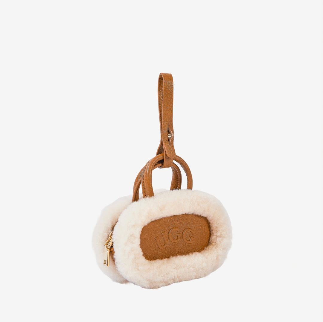 UGG OZ5010 LOGO LEATHER  POUCH